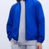 Adolfo Dominguez Sobretudos | Blusao Harrington Reversivel Azul-Marinho