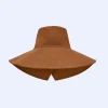 Adolfo Dominguez Chapeus | Chapeu Bucket Assimetrico Terracota