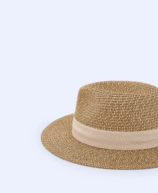 Adolfo Dominguez Chapeus | Chapeu Em Papel Responsavel Areia