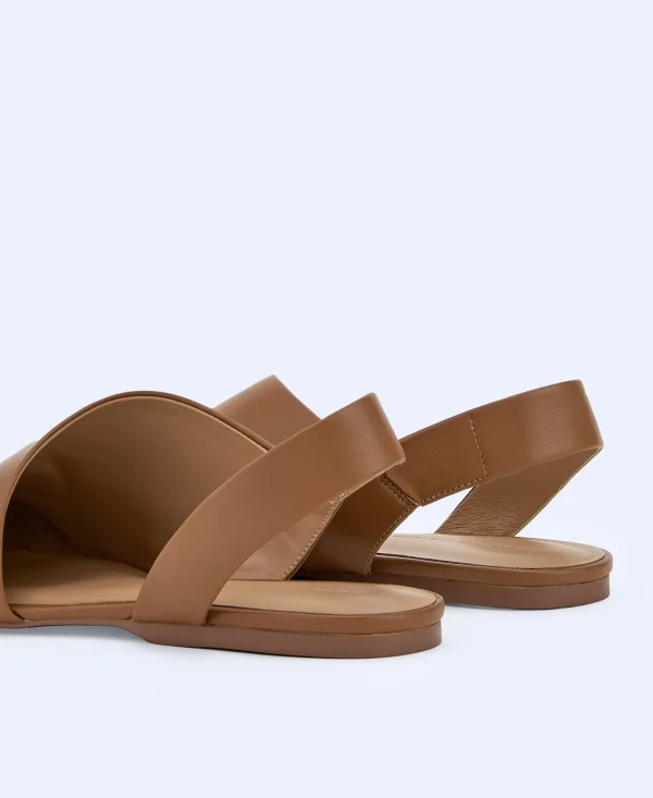 Adolfo Dominguez Sapatos | Chinela Babucha Assimetrica Em Pele