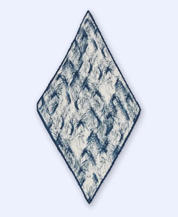 Adolfo Dominguez Foulard | Lenco Bandana Estampado Azul