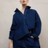 Adolfo Dominguez Denim | Sobrecamisa Oversize Em Ganga Azul Denim